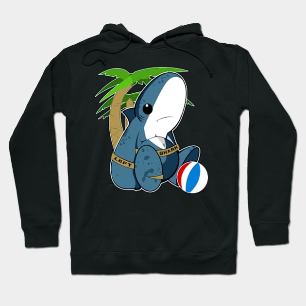 LEFT SHARK Hoodie by Kongrills